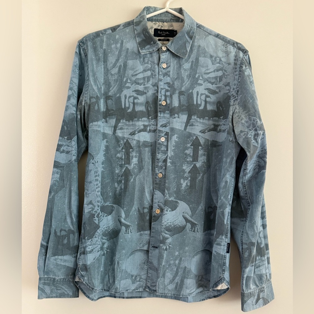 Paul Smith Light Blue Graphic Shirt
